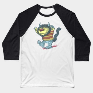 WHERE THE WILD THINGS ARE — ZYABR Baseball T-Shirt